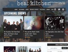 Tablet Screenshot of beatkitchen.com